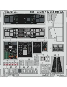 MH-60L for Kitty Hawk, 1/35 - Eduard Accessories 33228