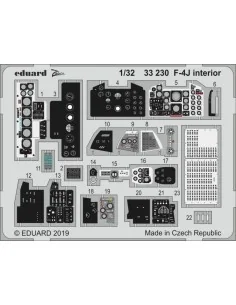 F-4J interior for Tamiya, 1/32 - Eduard Accessories 33230