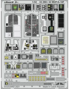 [NO_DESC] F/A-18F, for REVELL, 1/32 - Eduard Accessories 33290