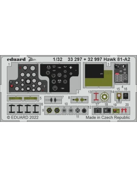 [NO_DESC] Hawk 81-A2, 1/32 - Eduard Accessories 33297