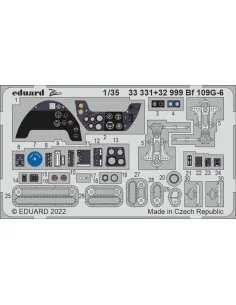 Bf 109G-6, 1/35 - Eduard Accessories 33331