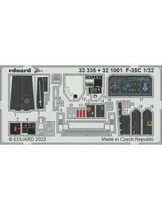 F-35C for TRUMPETER, 1/32 - Eduard Accessories 33335