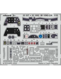 [NO_DESC] Bf 109G-2/4 for REVELL, 1/32 - Eduard Accessories 33337
