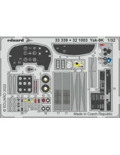 Yak-9K for ICM, 1/32 - Eduard Accessories 33339