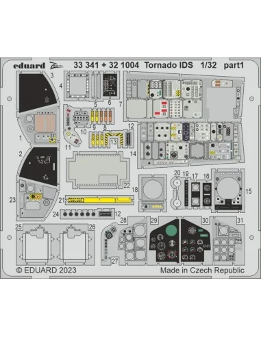 Tornado IDS for ITALERI, 1/32 - Eduard Accessories 33341