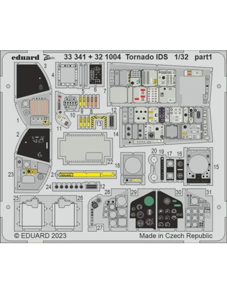 [NO_DESC] Tornado IDS for ITALERI, 1/32 - Eduard Accessories 33341