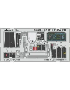 F-35A 1/32 TRUMPETER, 1/32 - Eduard Accessories 33353