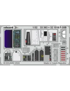 F-35B, 1/32 - Eduard Accessories 33363