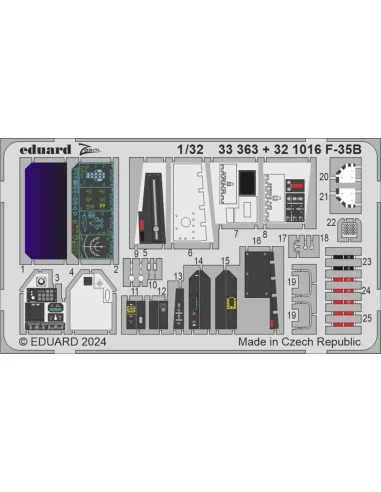 F-35B, 1/32 - Eduard Accessories 33363