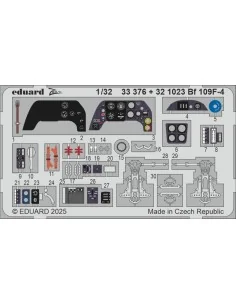 Bf 109F-4 HOBBY 2000 / HASEGAWA, 1/32 - Eduard Accessories 33376