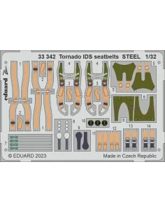 Tornado GR.1 seatbelts STEEL for Italeri, 1/32 - Eduard Accessories...