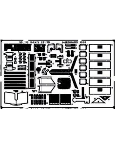 Sd.Kfz. 251/1 Ausf. D Detailbausatz, 1/35 - Eduard Accessories 35113
