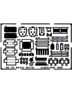 Sd.Kfz. 251/1 Ausf. D Detailbausatz, 1/35 - Eduard Accessories 35113 2