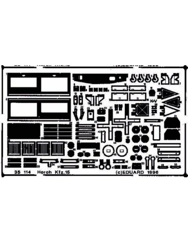Horch Kfz. 15 Detailbausatz, 1/35 - Eduard Accessories 35114