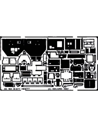 M-977 HEMIT Detailbausatz, 1/35 - Eduard Accessories 35162
