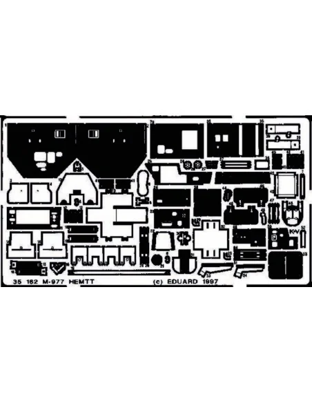 M-977 HEMIT Detailbausatz, 1/35 - Eduard Accessories 35162