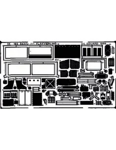 Sd.kfz 7/1 Flakvierling Detailbausatz, 1/35 - Eduard Accessories 35183