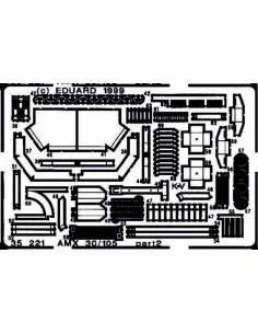 AMX 30/105 Detailbausatz Außen, 1/35 - Eduard Accessories 35221 2