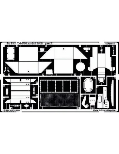 Sowietischer Kampfpanzer T-34/76 1942 Fotoätzsatz, 1/35 - Eduard Ac...