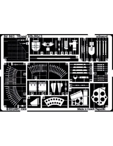 Wiesel Mk.20A1 Detailsatz, 1/35 - Eduard Accessories 35291