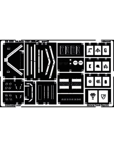 Schwerer Panzerspähwagen Sd.Kfz. 232 8 Rad für Tamiya Bausatz 35036...