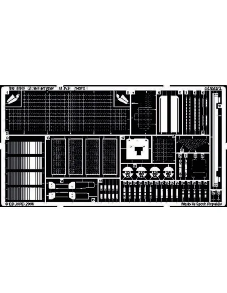 Challenger 1 Mk. III Fotoätzsatz, 1/35 - Eduard Accessories 35332