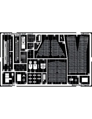 Leopard 2 A5 Bundeswehr Fotoätzsatz, 1/35 - Eduard Accessories 35340