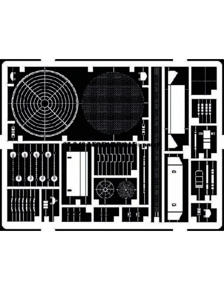 Leopard 2 A5 Bundeswehr Fotoätzsatz, 1/35 - Eduard Accessories 35340