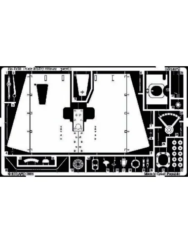 Flak 36/37 88 mm Fotoätzsatz, 1/35 - Eduard Accessories 35349