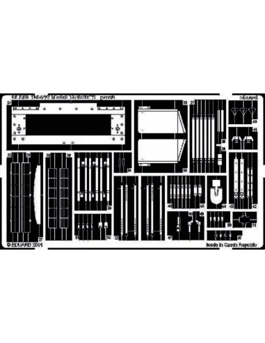 T-34/76 Model 1943/ChTZ Fotoätzsatz, 1/35 - Eduard Accessories 35359