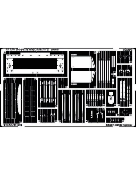 T-34/76 Model 1943/ChTZ Fotoätzsatz, 1/35 - Eduard Accessories 35359