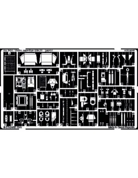 Univ. carrier Mk. II Fotoätzsatz, 1/35 - Eduard Accessories 35364