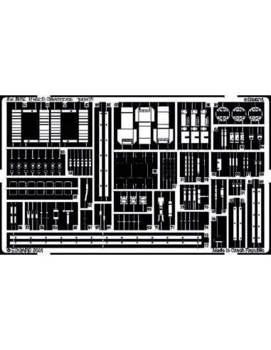 M4A3 Sherman Fotoätzsatz, 1/35 - Eduard Accessories 35369