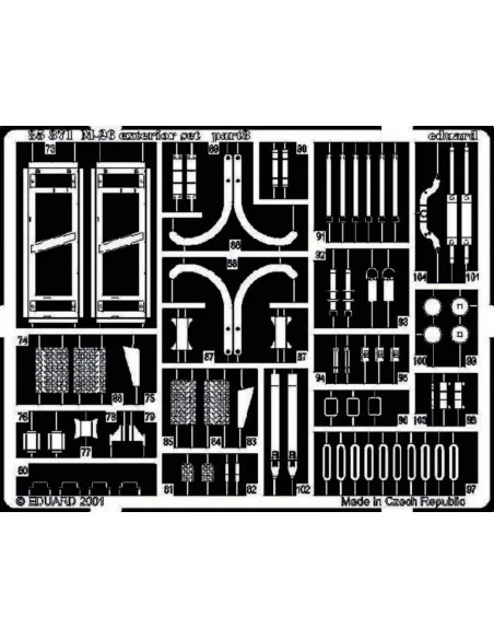[NO_DESC] M-26 Fotoätzsatz, 1/35 - Eduard Accessories 35371