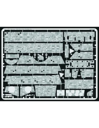 Sd.Kfz 184 Elefant Zimmerit Fotoätzsatz, 1/35 - Eduard Accessories ...