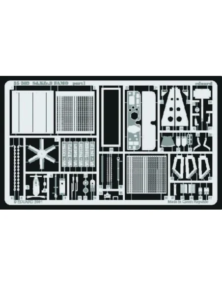 Sd.Kfz. 9 FAMO Fotoätzsatz, 1/35 - Eduard Accessories 35383