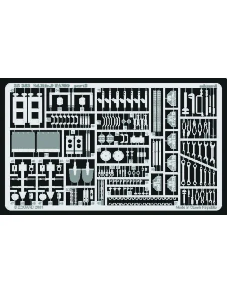 Sd.Kfz. 9 FAMO Fotoätzsatz, 1/35 - Eduard Accessories 35383