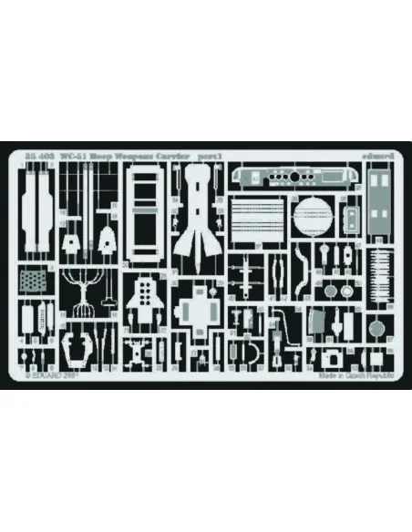 WC-51 Beep Weapons Carrier Fotoätzsatz, 1/35 - Eduard Accessories 3...