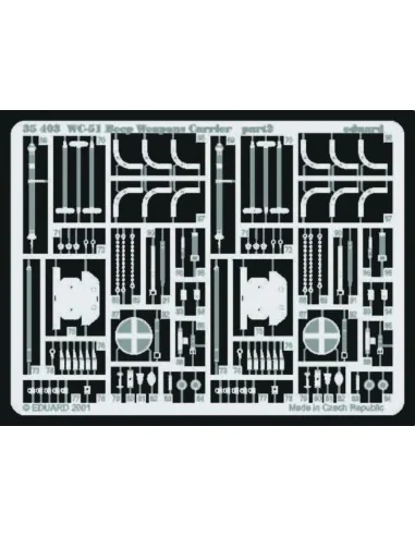 WC-51 Beep Weapons Carrier Fotoätzsatz, 1/35 - Eduard Accessories 3...