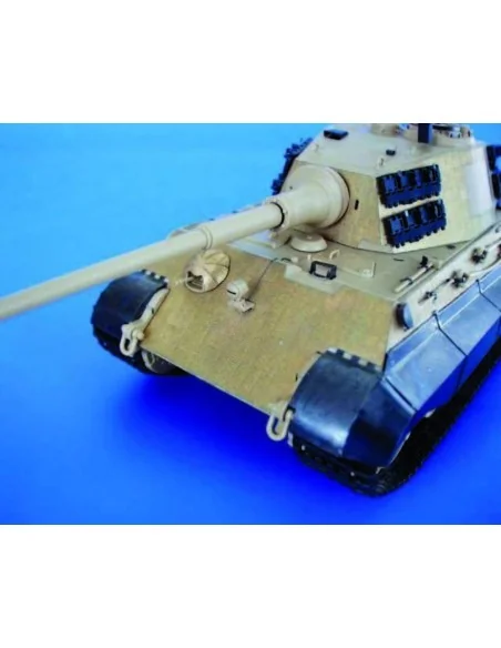 Königstiger Zimmerit Fotoätzsatz, 1/35 - Eduard Accessories 35404