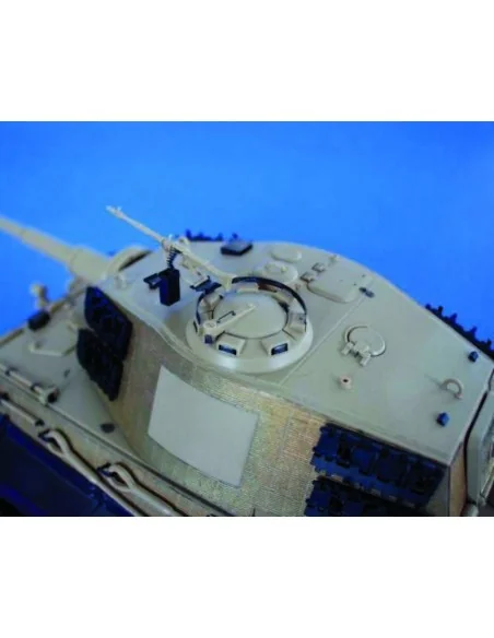 Königstiger Zimmerit Fotoätzsatz, 1/35 - Eduard Accessories 35404