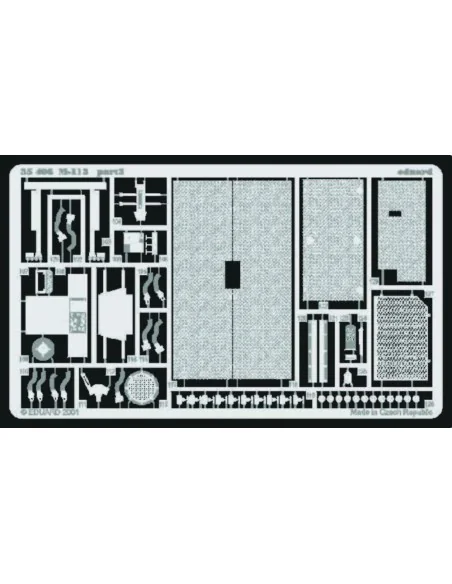 M-113 Fotoätzsatz, 1/35 - Eduard Accessories 35406