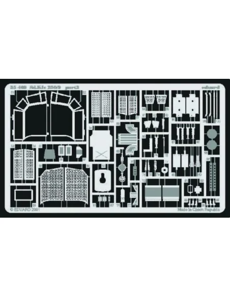 Sd.Kfz. 250/9 Fotoätzsatz, 1/35 - Eduard Accessories 35409