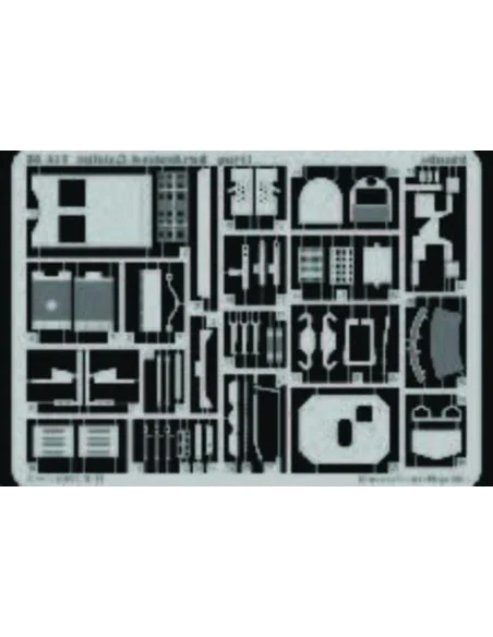 Sd.Kfz.2 Kettenkrad Fotoätzsatz, 1/35 - Eduard Accessories 35417