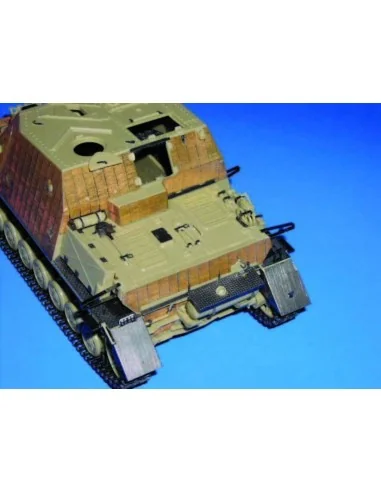 Sturmpanzer IV Brummbär SdKfz. 166 Zimmerit Fotoätzsatz, 1/35 - Edu...