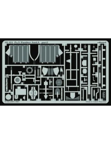 Sd.Kfz.171 Panther A Detailsatz Außen, 1/35 - Eduard Accessories 35424