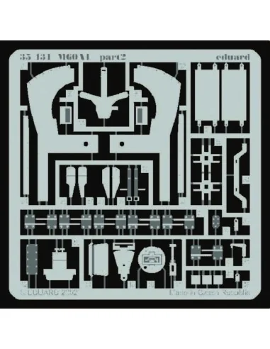[NO_DESC] U.S. M60A1 Fotoätzsatz, 1/35 - Eduard Accessories 35431