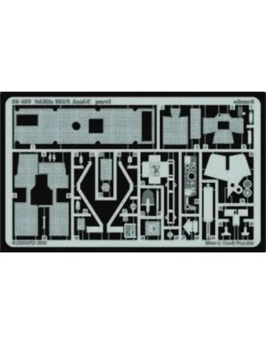 Hanomag SdKfz.251/1 Fotoätzsatz, 1/35 - Eduard Accessories 35432