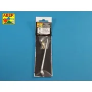 German 8, 8cm Kw.K 43 (L/71) gun used on Tiger B Porsche turret-ear...