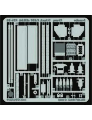 Hanomag SdKfz.251/1 Fotoätzsatz, 1/35 - Eduard Accessories 35432